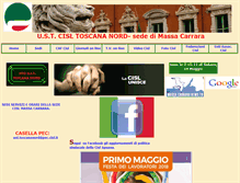 Tablet Screenshot of cislmassacarrara.it
